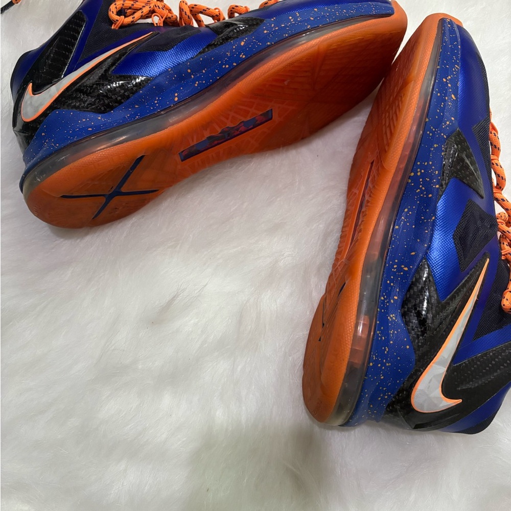 Nike LeBron 10 Elite Superhero Basketball Shoes Size 8.5 - Picture 6 of 7